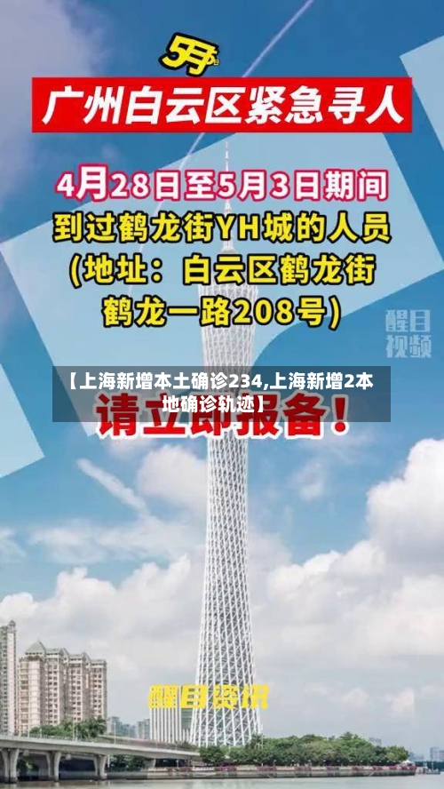 【上海新增本土确诊234,上海新增2本地确诊轨迹】-第2张图片