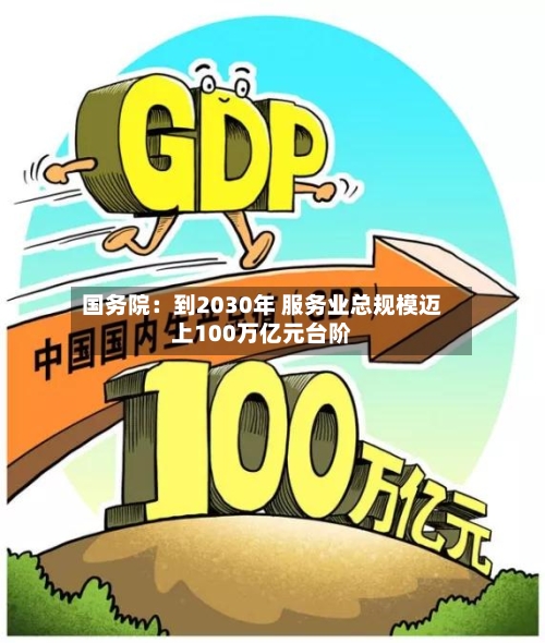 国务院：到2030年 服务业总规模迈上100万亿元台阶