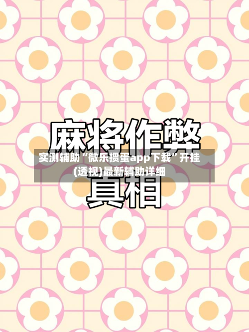 实测辅助“微乐掼蛋app下载”开挂(透视)最新辅助详细-第2张图片