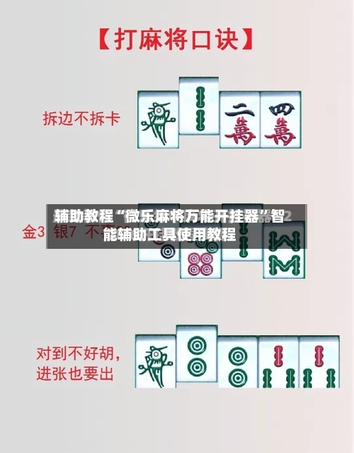辅助教程“微乐麻将万能开挂器”智能辅助工具使用教程-第2张图片