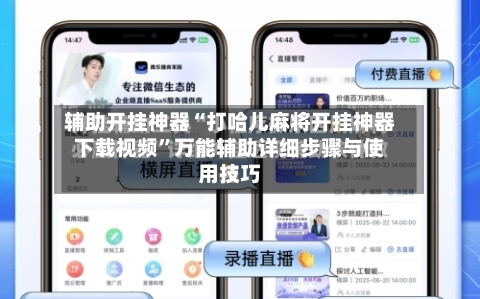 辅助开挂神器“打哈儿麻将开挂神器下载视频”万能辅助详细步骤与使用技巧-第3张图片
