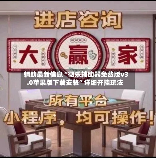 辅助最新信息“微乐辅助器免费版v3.0苹果版下载安装”详细开挂玩法-第2张图片
