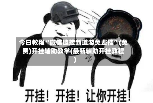 今日教程“微信链接新道游免费挂”(免费)开挂辅助教学(最新辅助开挂教程)-第2张图片