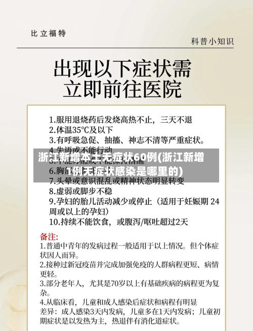 浙江新增本土无症状60例(浙江新增1例无症状感染是哪里的)
