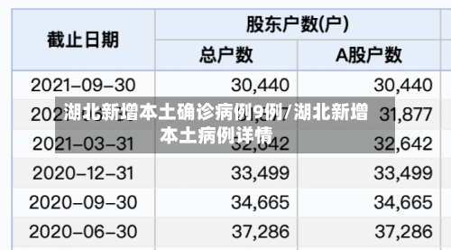 湖北新增本土确诊病例9例/湖北新增本土病例详情