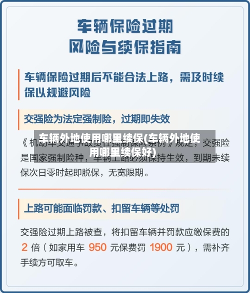 车辆外地使用哪里续保(车辆外地使用哪里续保好)