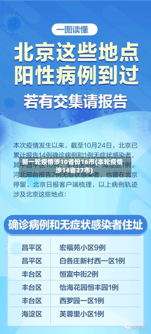 新一轮疫情涉10省份16市(本轮疫情涉14省27市)