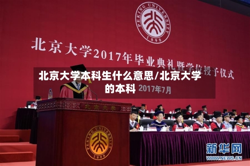 北京大学本科生什么意思/北京大学的本科
