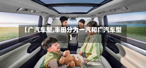 【广汽车型,丰田分为一汽和广汽车型】