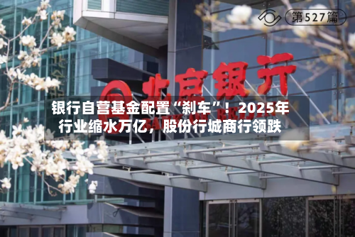 银行自营基金配置“刹车	”！2025年行业缩水万亿，股份行城商行领跌-第2张图片