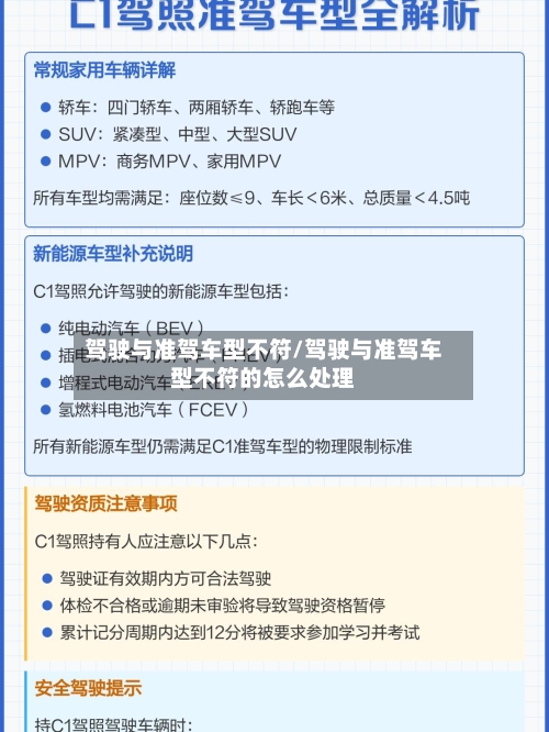 驾驶与准驾车型不符/驾驶与准驾车型不符的怎么处理