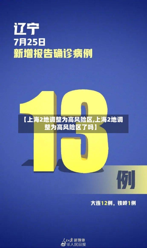 【上海2地调整为高风险区,上海2地调整为高风险区了吗】