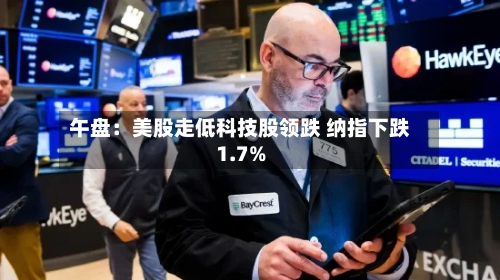 午盘:美股走低科技股领跌 纳指下跌1.7%-第3张图片