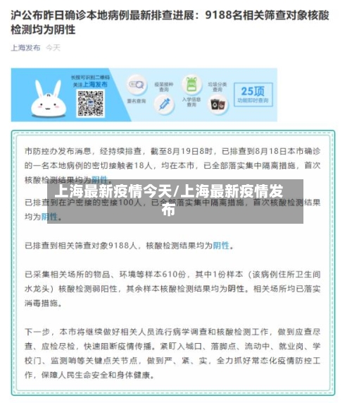 上海最新疫情今天/上海最新疫情发布