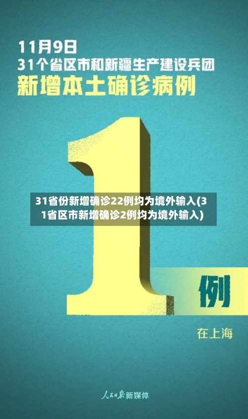 31省份新增确诊22例均为境外输入(31省区市新增确诊2例均为境外输入)-第2张图片