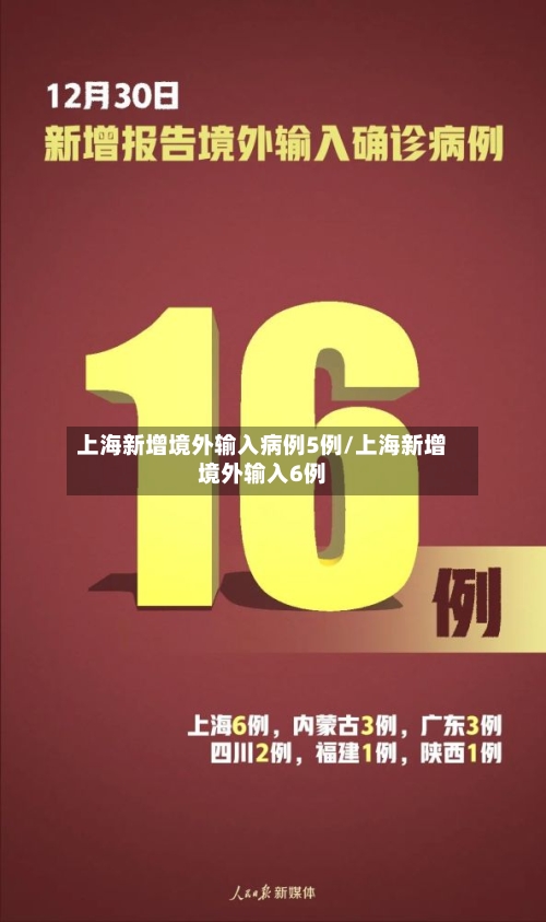 上海新增境外输入病例5例/上海新增境外输入6例-第2张图片
