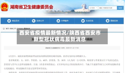 西安省疫情最新情况/陕西省西安市新型冠状病毒最新消息-第2张图片