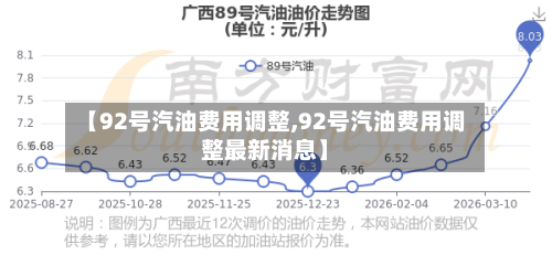 【92号汽油费用调整,92号汽油费用调整最新消息】