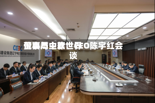 倪真与中软世界董事局主席、CEO陈宇红会谈