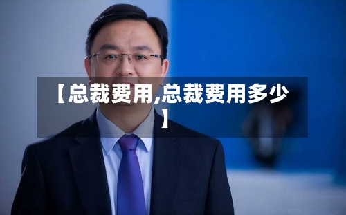 【总裁费用,总裁费用多少】