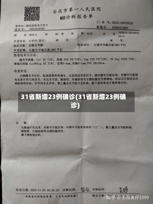 31省新增23例确诊(31省新增23例确诊)