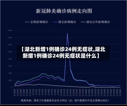 【湖北新增1例确诊24例无症状,湖北新增1例确诊24例无症状是什么】
