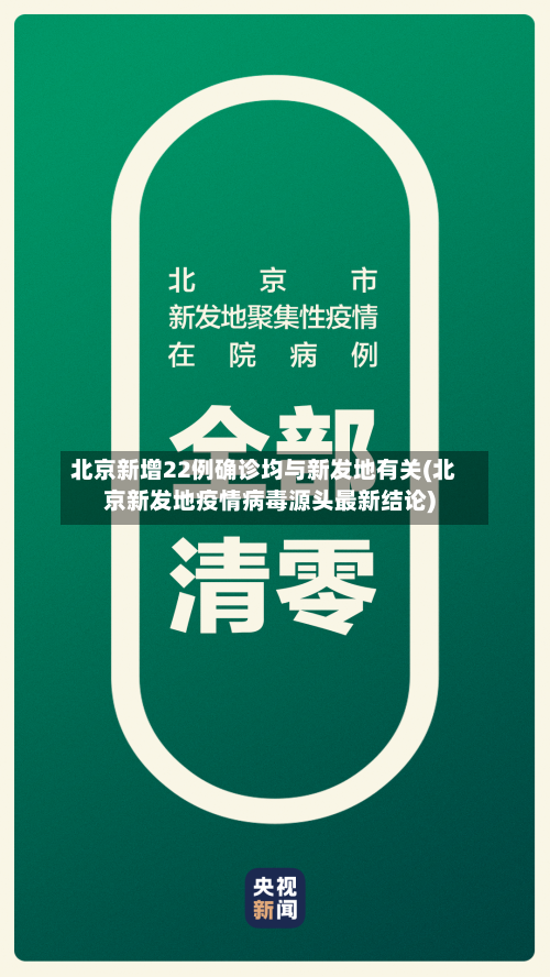 北京新增22例确诊均与新发地有关(北京新发地疫情病毒源头最新结论)-第3张图片