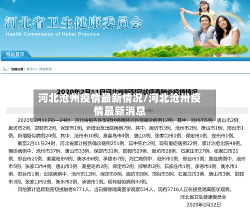 河北沧州疫情最新情况/河北沧卅疫情最新消息