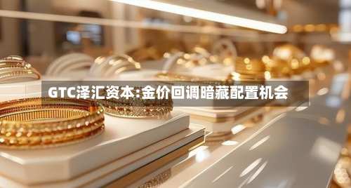 GTC泽汇资本:金价回调暗藏配置机会