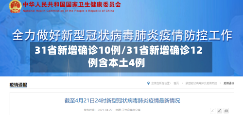 31省新增确诊10例/31省新增确诊12例含本土4例-第3张图片