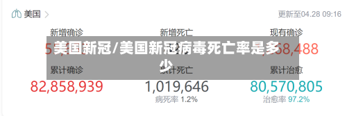 美国新冠/美国新冠病毒死亡率是多少