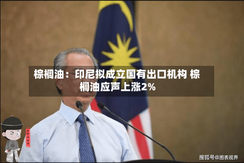 棕榈油:印尼拟成立国有出口机构 棕榈油应声上涨2%-第2张图片