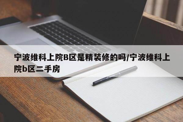 宁波维科上院B区是精装修的吗/宁波维科上院b区二手房